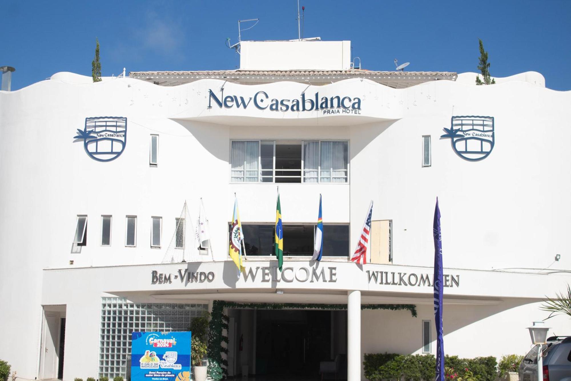 New Casablanca Praia Hotel Paulista Bagian luar foto