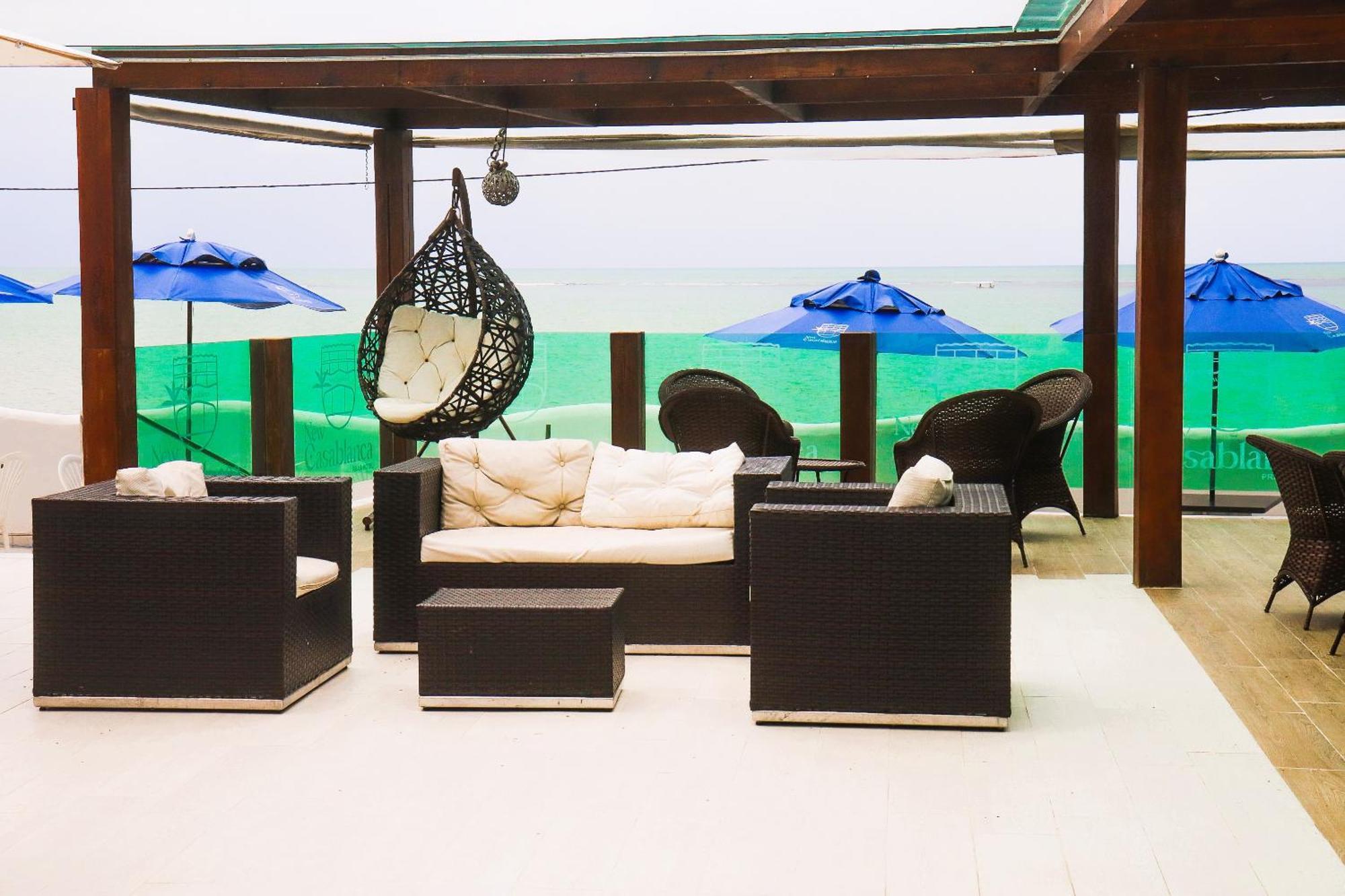 New Casablanca Praia Hotel Paulista Bagian luar foto